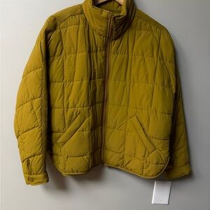 FP Movement by Free People Yellow Puffer Jacket